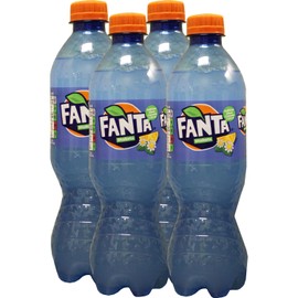European Fanta Shokata Soda 4-Pack of Bottles 4 x 500 ml