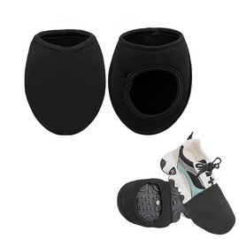 UEIOAVL Overshoes, 1 Pair Cycling Overshoes, Bicycle Overshoes, Waterproof Bicycle Overshoes, Non-Slip Mountain Bike and Road Bike Overshoes, Men and Women Cycling Shoe Covers (Black)