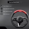 XUKEY Car Steering Wheel Cover Leather Breathable Anti-slip Car Accessories