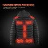 11 Areas Heated Jacket Outdoor USB Electric Heating Jackets Warm