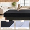 BALAPET Heavy Duty Leatherette Pool Table Cover and Insert Mat