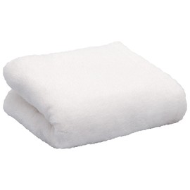 Sensui Jun ORGANIC Premium Extra Long Cotton, Made in Japan, Face Towel, Antibacterial, Deodorizing, Organic, White