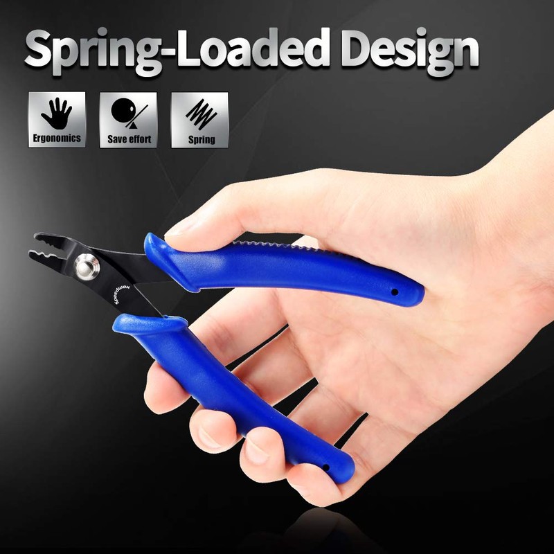 SPEEDWOX Bead Crimper Tool for Jewelry Making Bead Crimping Pliers