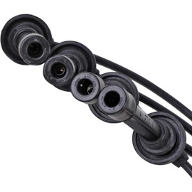 DUEYU 4174-7mm Ignition Spark Plug Wire Set 4 Pcs, for 1990-1997 Honda Accord/Prelude 2.2L L4 2156cc