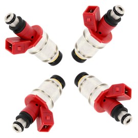 Fuel Injectors ECCPP 4pcs 1 Hole Fuel Injector Kit 16600-8600 JS21-1,16600-8610,35-80798I4 fit for 1995 for Nissan Pickup 2.4L, 1990 1991 1992 1993 1994 for Nissan D21 2.4L