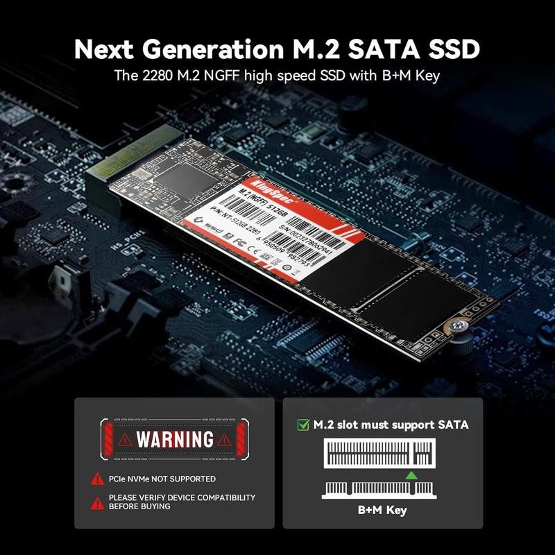 KingSpec M.2 2280 128GB / 256GB / 512GB / 1TB
