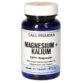 Gall Pharma Magnesium Plus Potassium GPH Capsules Pack of 60
