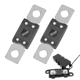 2 PC Mega Fuse 300A - High Current Screw Fuse, MEGA/AMG/ANM 300 Amp Bolt-on Fuses for Cars, Trucks, and Heavy Machinery