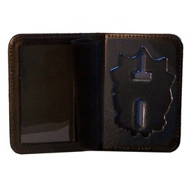 Perfect Fit Badge and ID Case for NY City Police Captain (Cutout PF64)