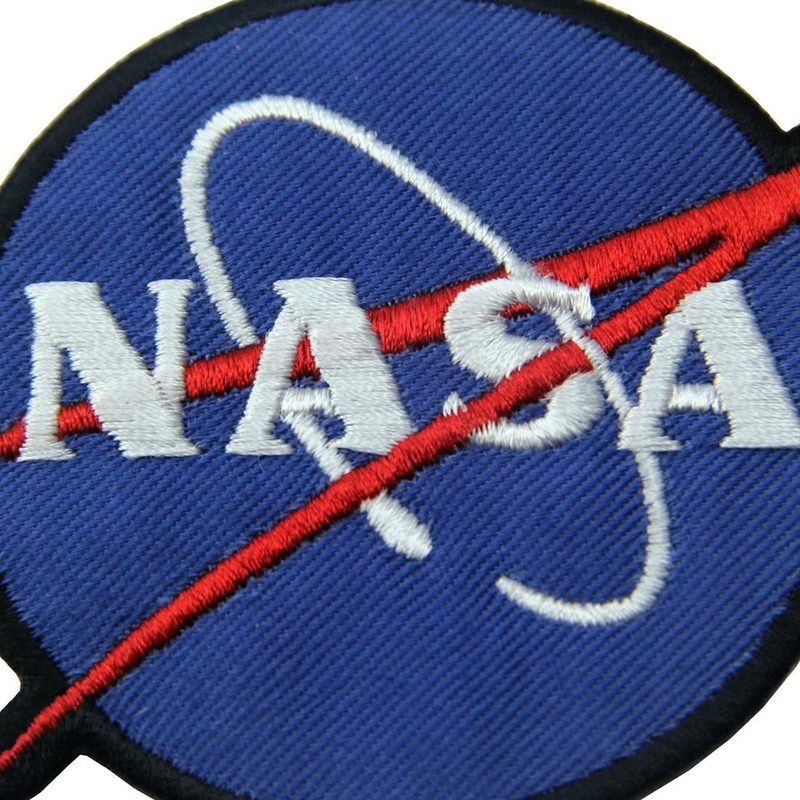 NASA Logo Space Explorer Embroidered Applique Iron On Sew On