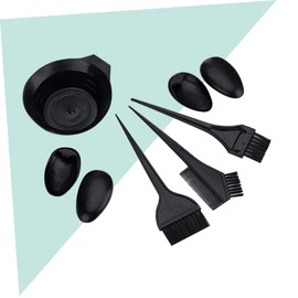 Baluue 1set Hair Coloring Kit Set Mixing Bowl Brush Comb and Ear Guard for Home Salon Use Professional Hair Dyeing Tools for Easy Application and Mess Experience