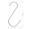 Browin Stainless Steel S-Hooks, Pack of 5, Meat Smoking &