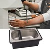 Tgoon Coffee Knock Box, Rubber Coffee Box with Removable Stainless
