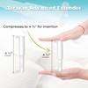 Teravan Advanced Extender for Extra Large Toilet Paper, Converts Holder