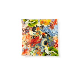 Excelsa Kimono Plate Tray Decorated