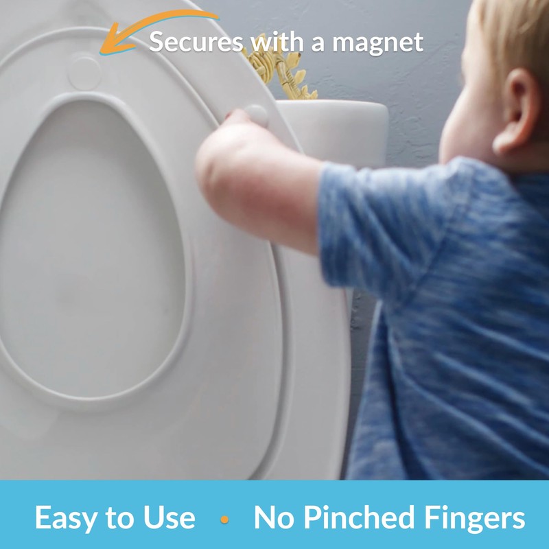 Mayfair NextStep2 Toilet Seat with Built-In Toddler Potty Training Seat,