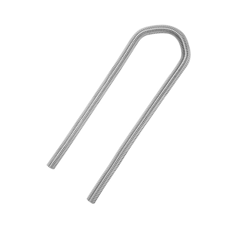 BLACKHORSE-RACING 44" Silver Chrome Flexible Stainless Steel Heated Hose Kit