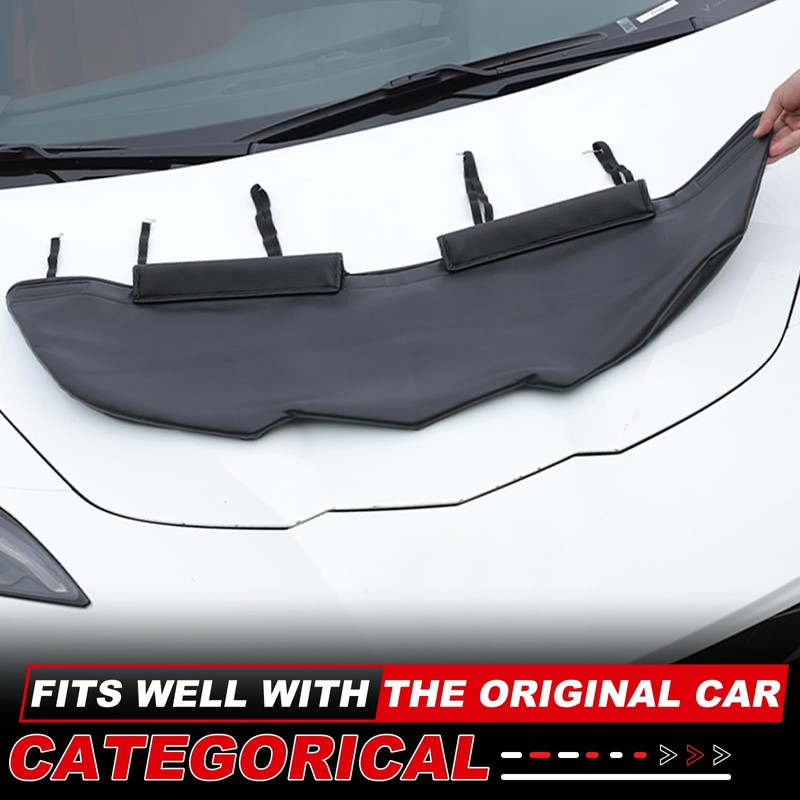 Front Hood Bra Cover Protector Compatible with Corvette C8 Stingray
