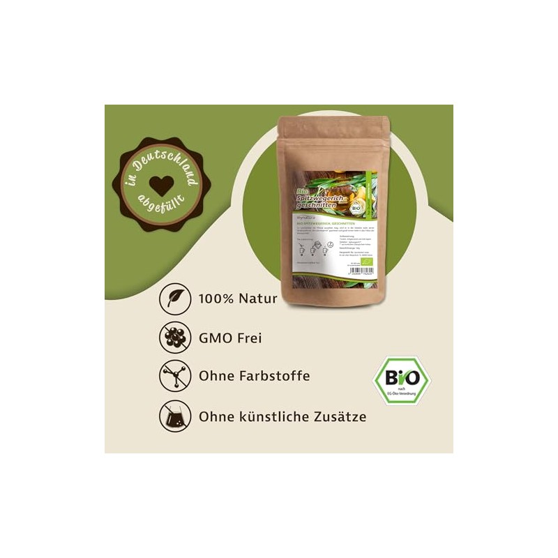 Mynatura Organic Plantain Cut I Dried I Tea I Lung