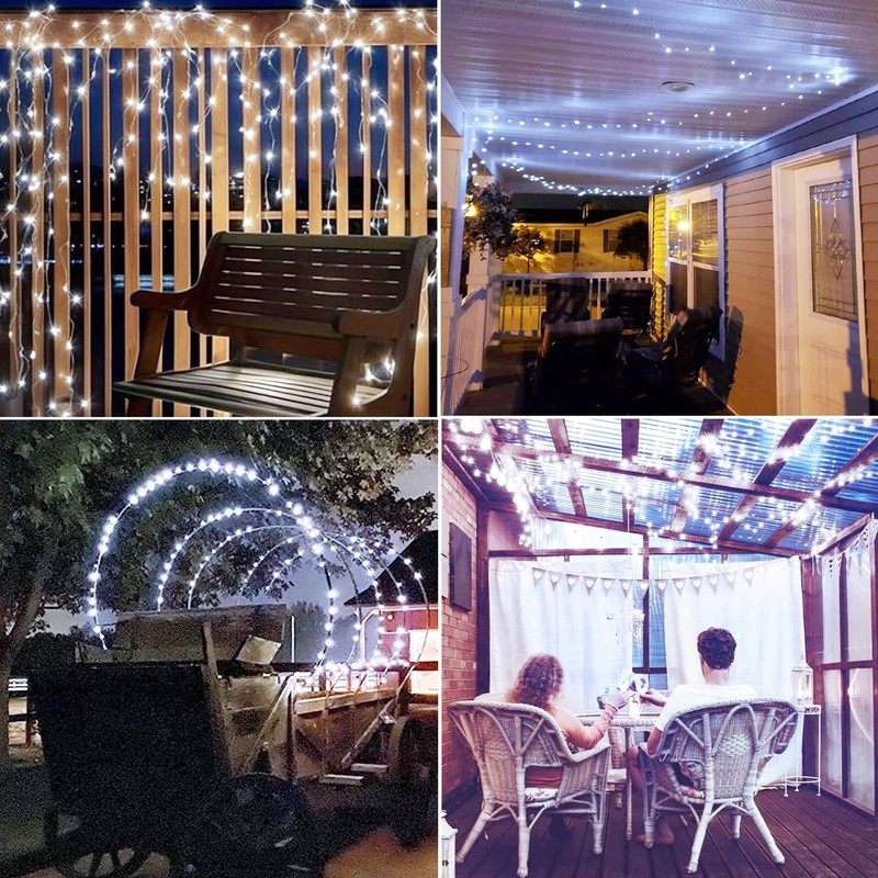 Joomer Fairy String Lights 33FT 100 LEDs Plug in Fairy
