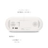 mooas Digital Alarm Clock, Digital Mirror Led Desk Clock with