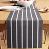 Encasa Table Runner for 8 Seat Dining Rooms, Roma Grey