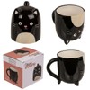 Coffee Cup Cat Approx. 12 x 14 cm Rotatable 540