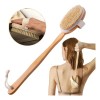 Cepillo Corporal En Seco Cerdas Naturales Mango Removible F