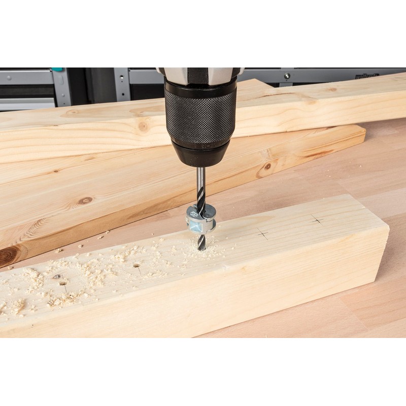 wolfcraft Wood Twist Drill Bit Set 2 Pcs. I 2732000