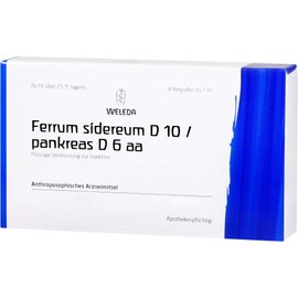 Ferrum sidereum D10/Pancreatic D6 AA, M8 x 1 ml