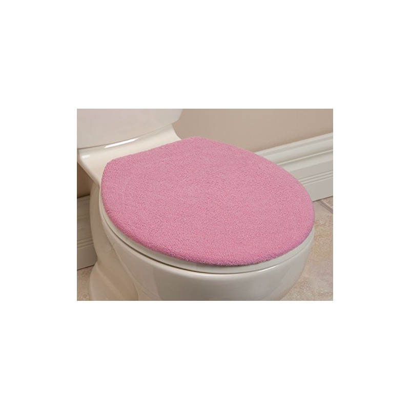 Toilet Lid Covers, Rose