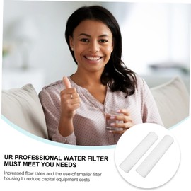 Outanaya 2pcs Pp Cotton Water Filter Core Compressed Carbon Filter for Home Use Efficient Water Purification Design