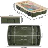 Tim Mee Processed Plastic Army Men Underbed Storage Toy Box