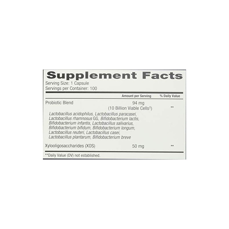 Trunature Advanced Digestive Probiotic White 100 Count