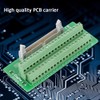 IDC40P 40Pin Male Header Breakout Board Terminal Block Connector, PLC