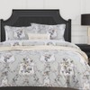 DAUAOTO King Size Patterned Duvet Cover Set - 104"x90" Cover