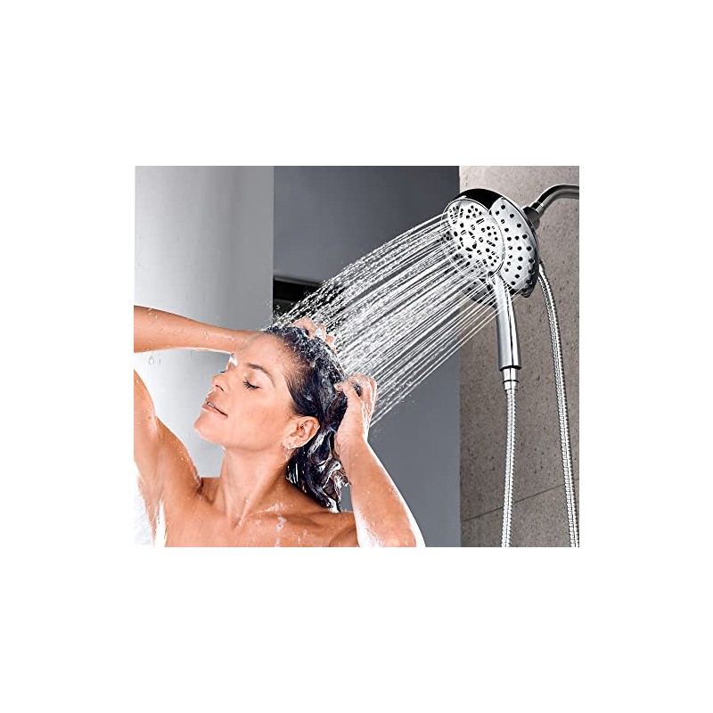 GRICH Dual Shower Head with Handheld: 2 IN 1 High