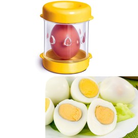 Quick Egg Peeler Portable Poached Eggs Egg Shell Separator Magic Miracle Egg Sheller Quick Shell Removal (Random Colour)
