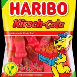 Undisclosed Haribo Kirsch (Cherry) Cola 175g