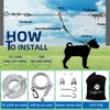Snagle Paw Dog Tie Out Runner for Yard,Trolley System for
