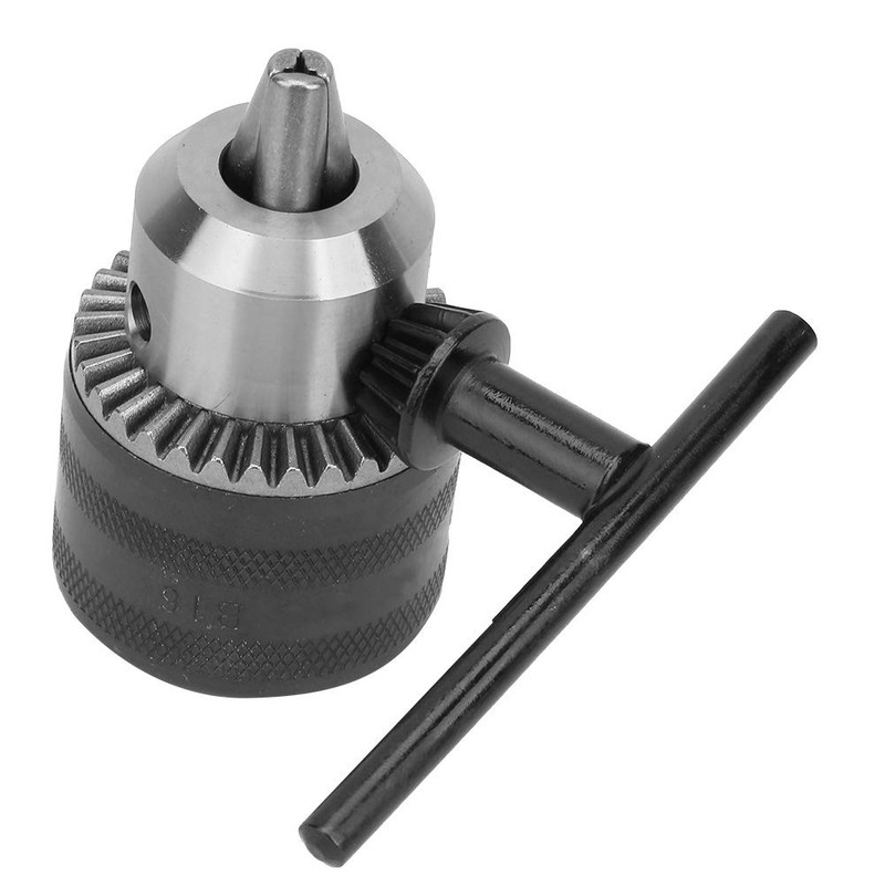 Drill Chuck 1.5-13mm B16 Wrench Drill Chuck Adapter Milling Tool