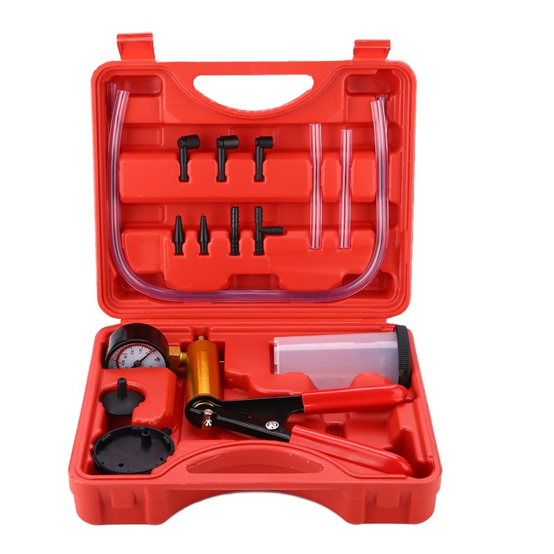 Brake Bleeder Vacuum Pump Vacuum Tester Brake Bleeding Tool Kit
