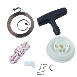 Chainsaw Recoil Starter Kit, Rope Pulley Handle Spring Claw, Compatible with MS180 170 017 018 MS210 230 250