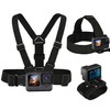 GOLRTRAL 3 in 1 Accessories Set for GoPro Hero 12/11/10/9/8/7//6/5/4/3