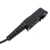 G Shape Earpiece PU Cable Walkie Talkie Earpiece with Mic