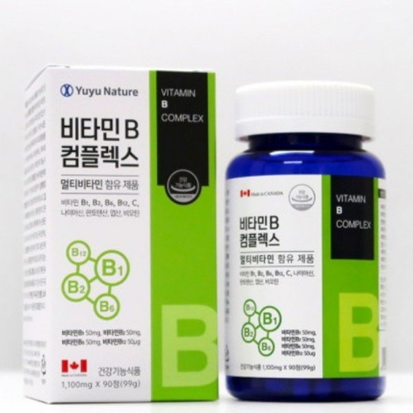 YuU Nature [On Sale] YuU Nature Vitamin B Complex Biotin Mineral High Content Nutrient 3 Months Supply / 유유네이처 [온세일]유유네이처 비타민B 컴플렉스 비오틴 미네랄 고함량 영양제 3개월분