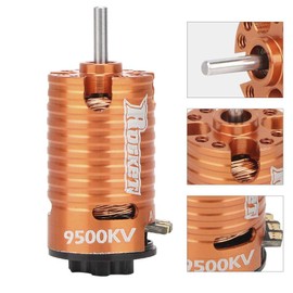 VGEBY RC Motor, Mini-Z 2 Pole 3 Slot Micro 9500KV Brushless Motor for 1/24 1/28 RC Boat Model Toy DIY