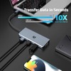 OBERSTER USB 3.0 HUB, USB C Adapter Docking Ultra Slim