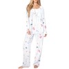 Ekouaer Womens Long Sleeve Pajama Sets 2 Piece Lounge Sets