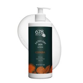 Loción Hidratante Para Piel Extra Seca 678Brazil - Hidratación Profunda - Repara La Piel Deshidratada, Hidratante De Uso Diario - Copaiba Y Maracuyá - 500 Ml